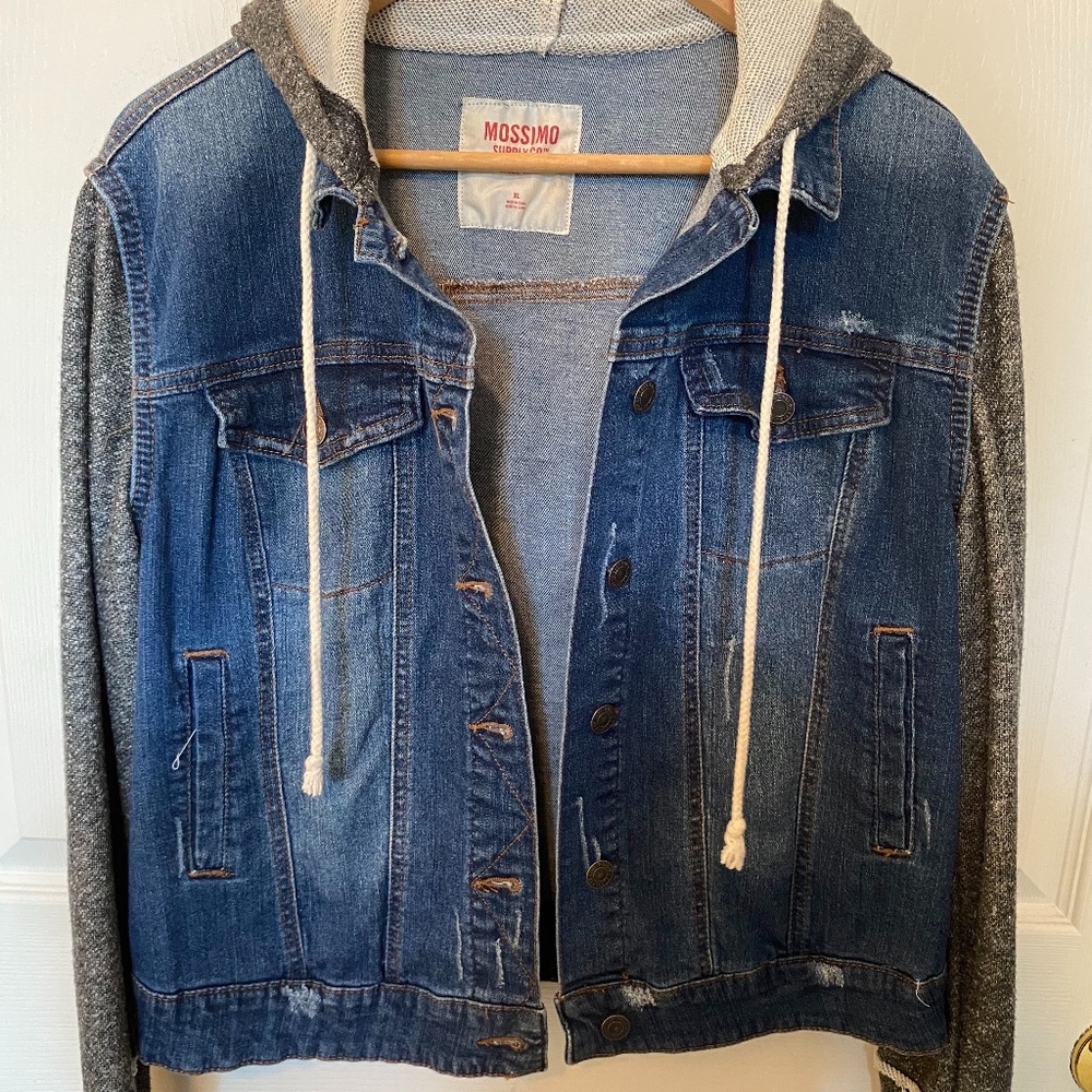Mossimo Knit & Denim Jacket